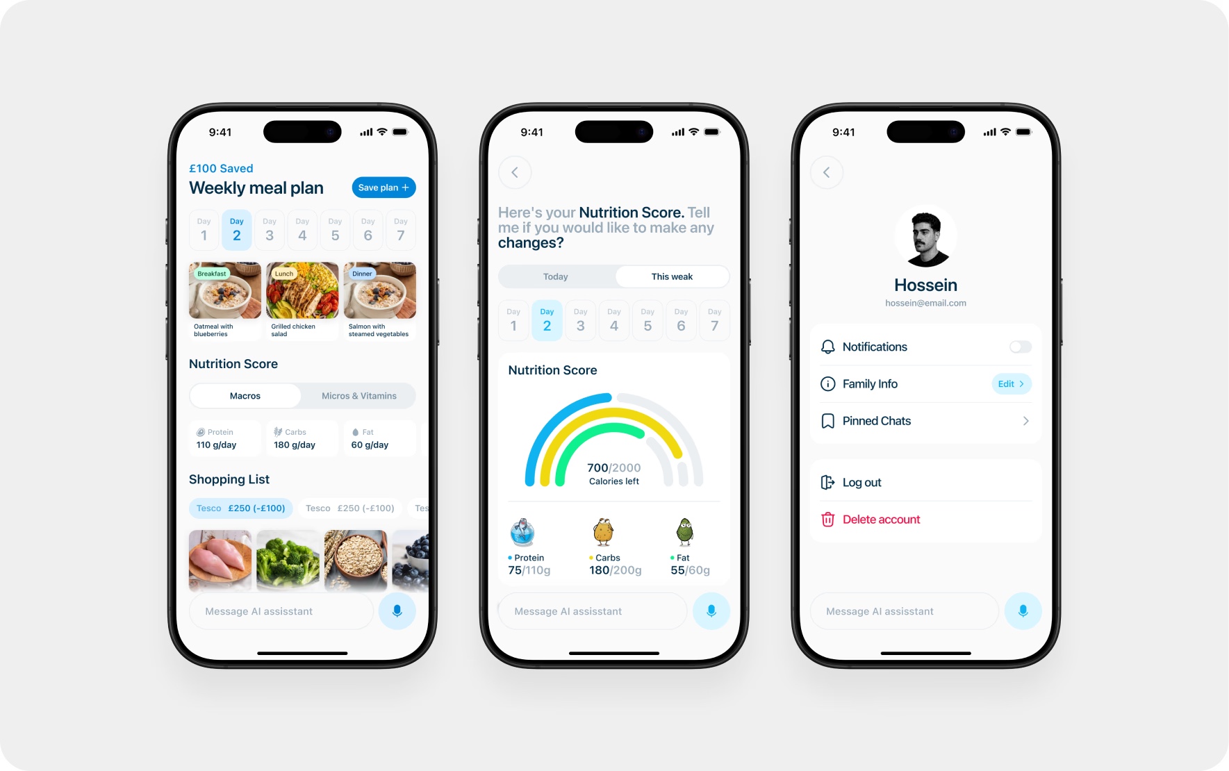 Nutrition AI — project cover
